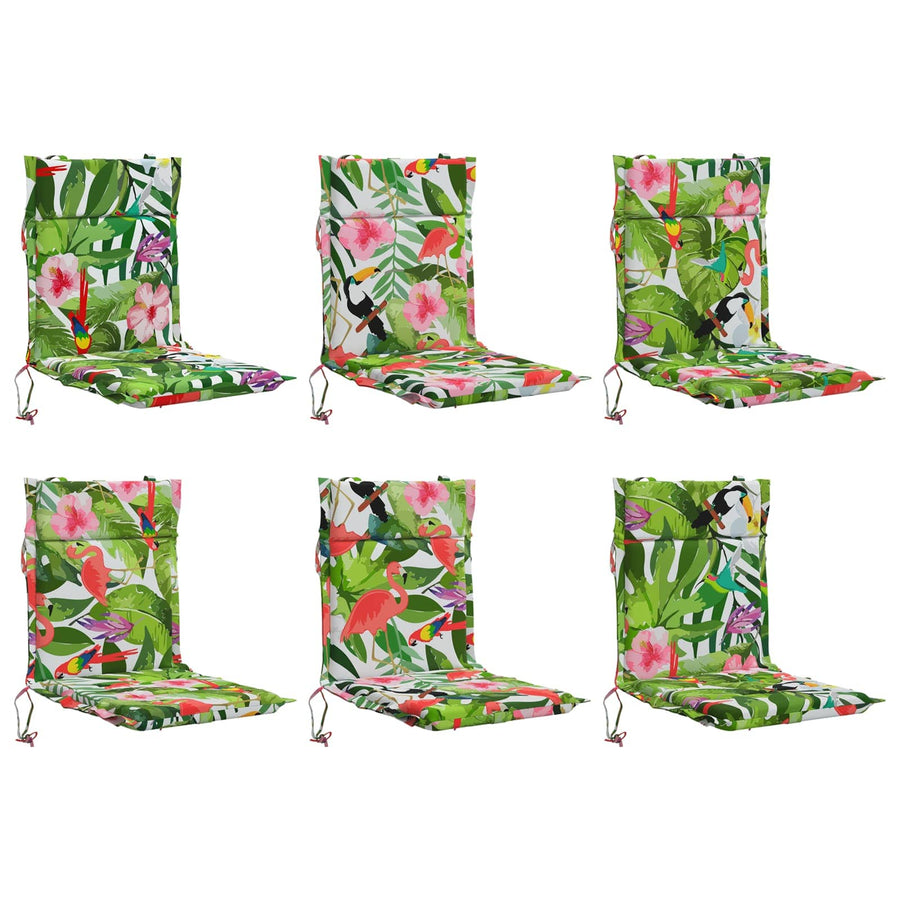 6-delige Hoogrug Kussen GEMERT 6 pcs 100% Polyester Meerkleurig