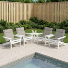 Hoogrugkussen set 6 stuks grijs polyester