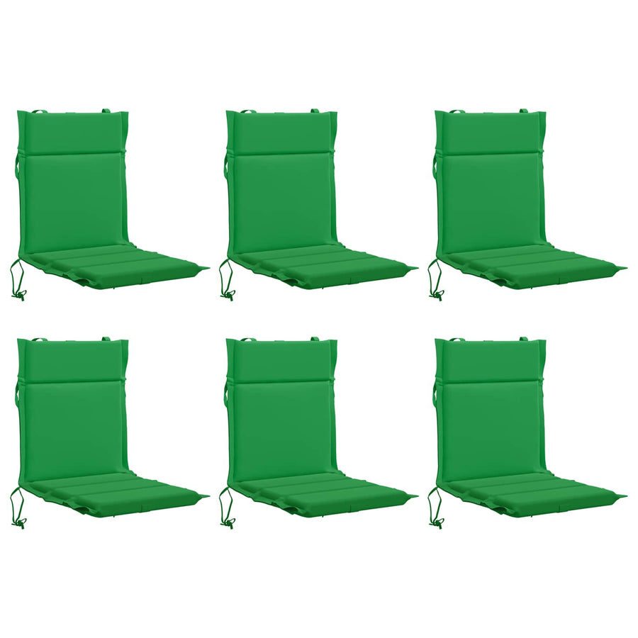 6-delige Hoogrug Kussen GEMERT 6 pcs 100% Polyester Groen