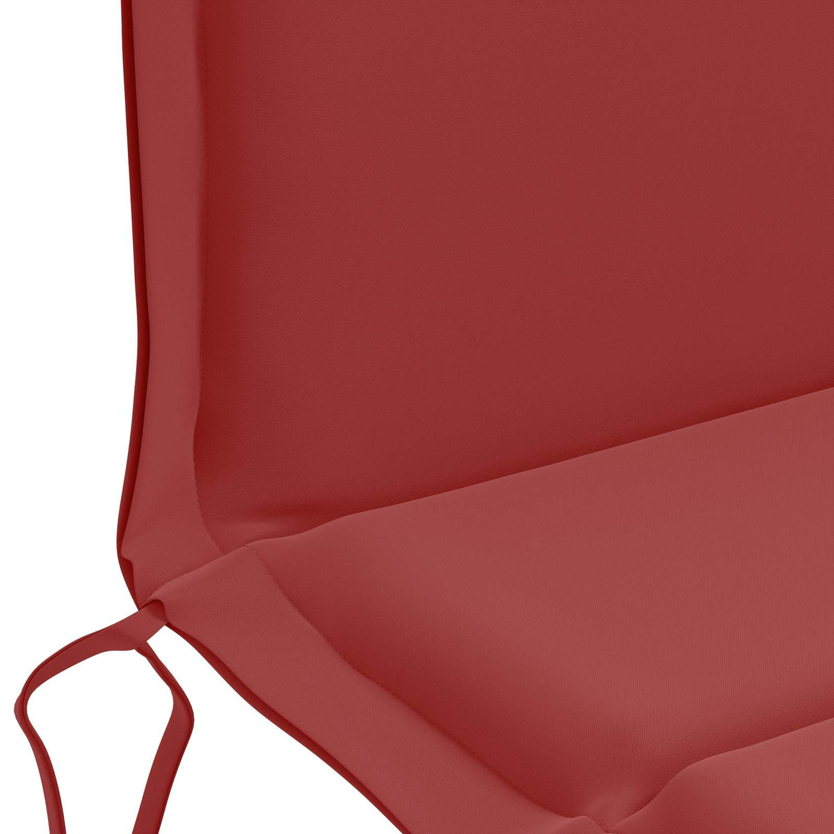 6-delige Hoogrug Kussen GEMERT 6 pcs 100% Polyester Wijnrood