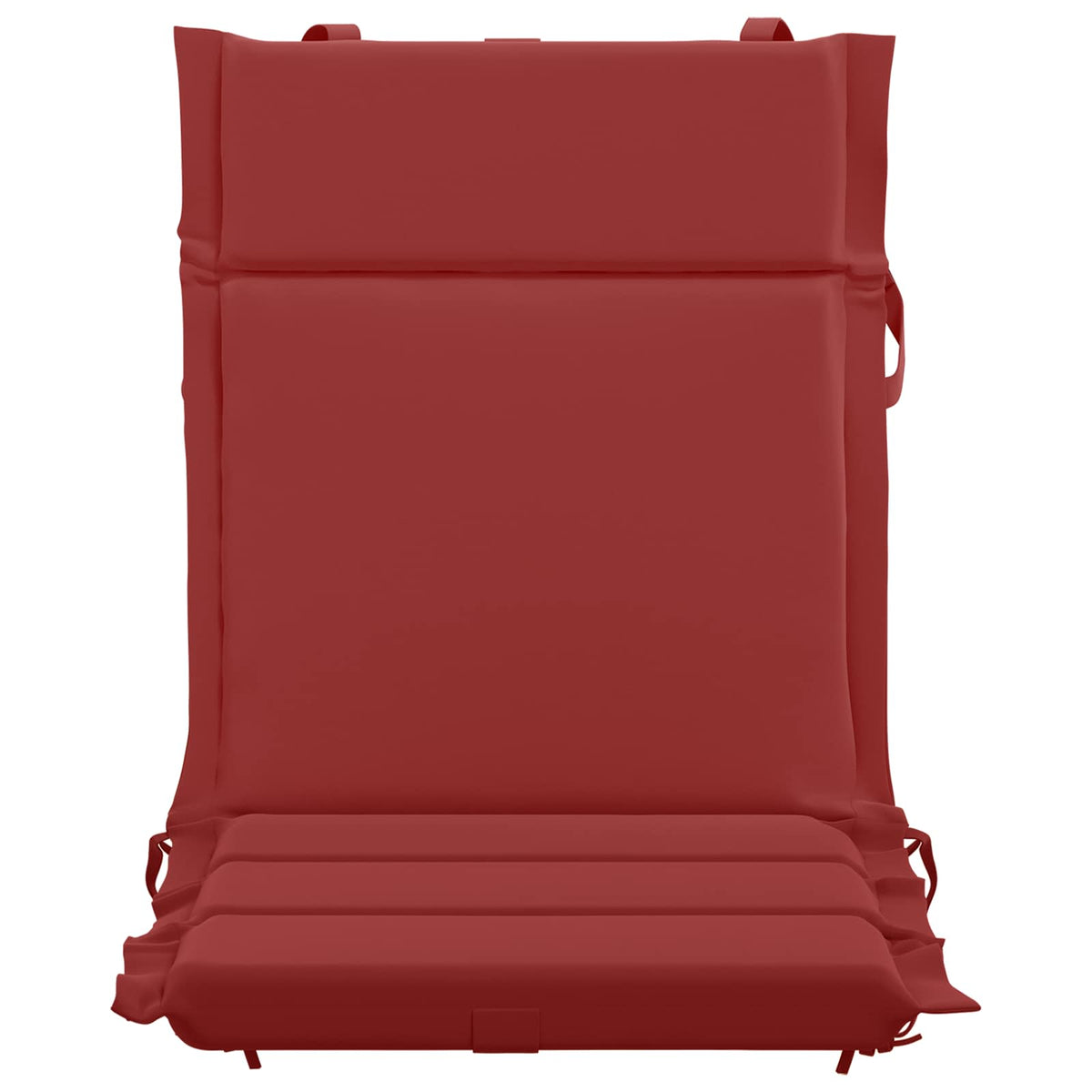6-delige Hoogrug Kussen GEMERT 6 pcs 100% Polyester Wijnrood