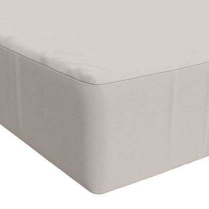 Zitkussen SOEST 100% Polyester Wit 120 x 60 x 15 cm