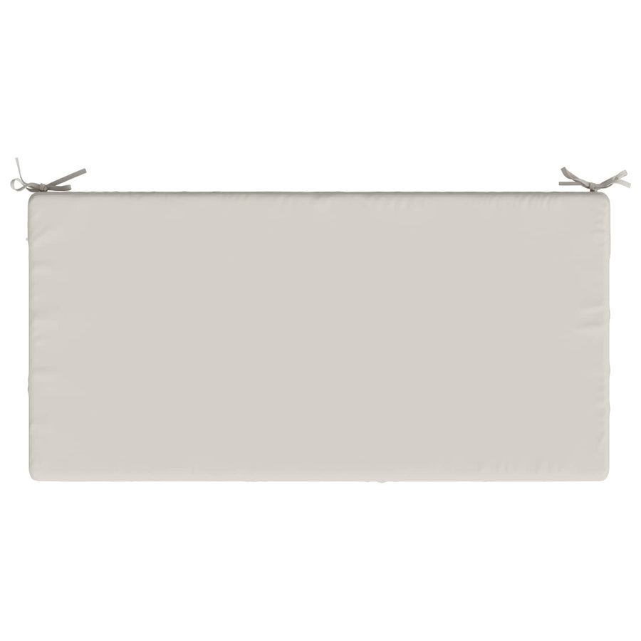 Zitkussen SOEST 100% Polyester Wit 120 x 60 x 15 cm