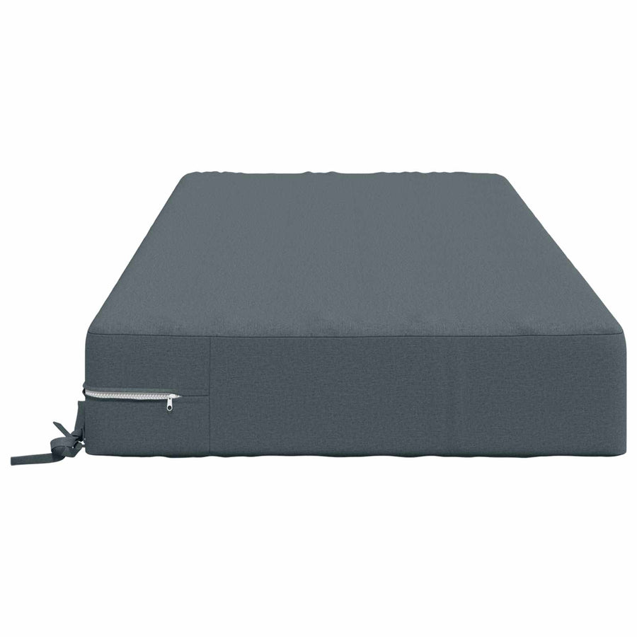 Zitkussen SOEST 100% Polyester Blauw 120 x 60 x 15 cm