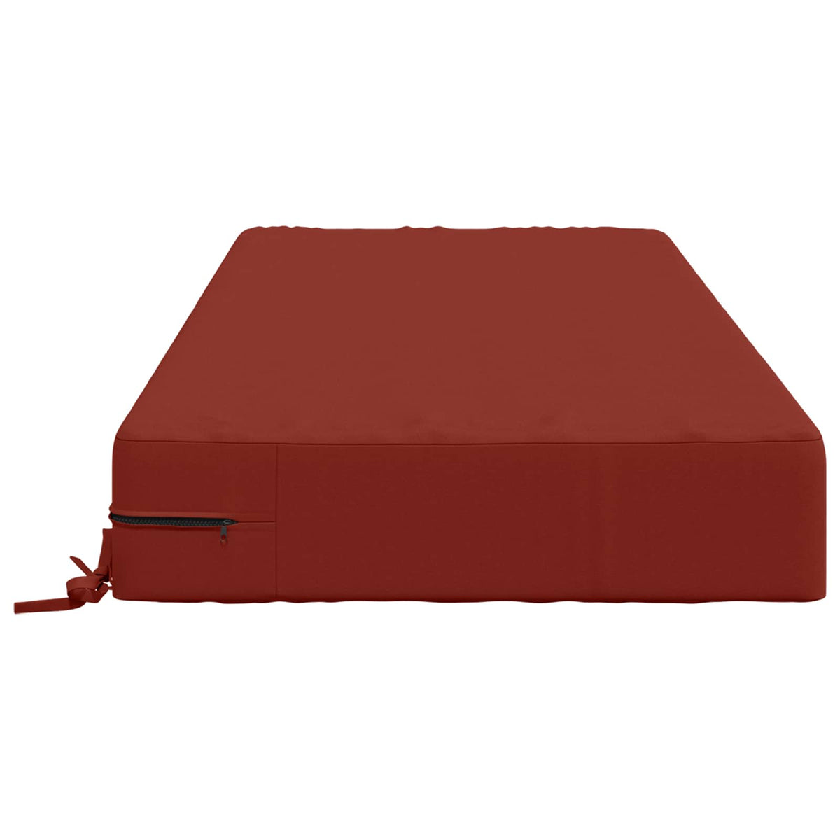 Zitkussen SOEST 100% Polyester Rood 120 x 60 x 15 cm