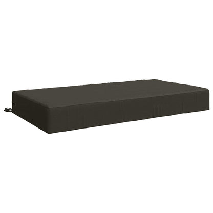 Zitkussen SOEST 100% Polyester Antraciet 120 x 60 x 15 cm