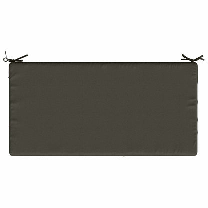 Zitkussen SOEST 100% Polyester Antraciet 120 x 60 x 15 cm