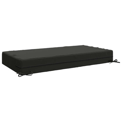 Zitkussen SOEST 100% Polyester Antraciet 120 x 60 x 15 cm