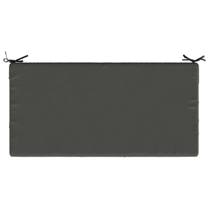 Zitkussen SOEST 100% Polyester Antraciet 120 x 60 x 15 cm
