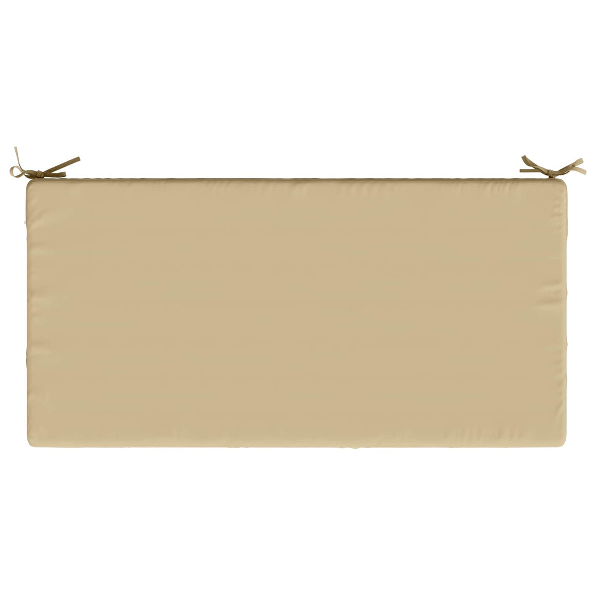 Zitkussen SOEST 100% Polyester Beige 120 x 60 x 15 cm
