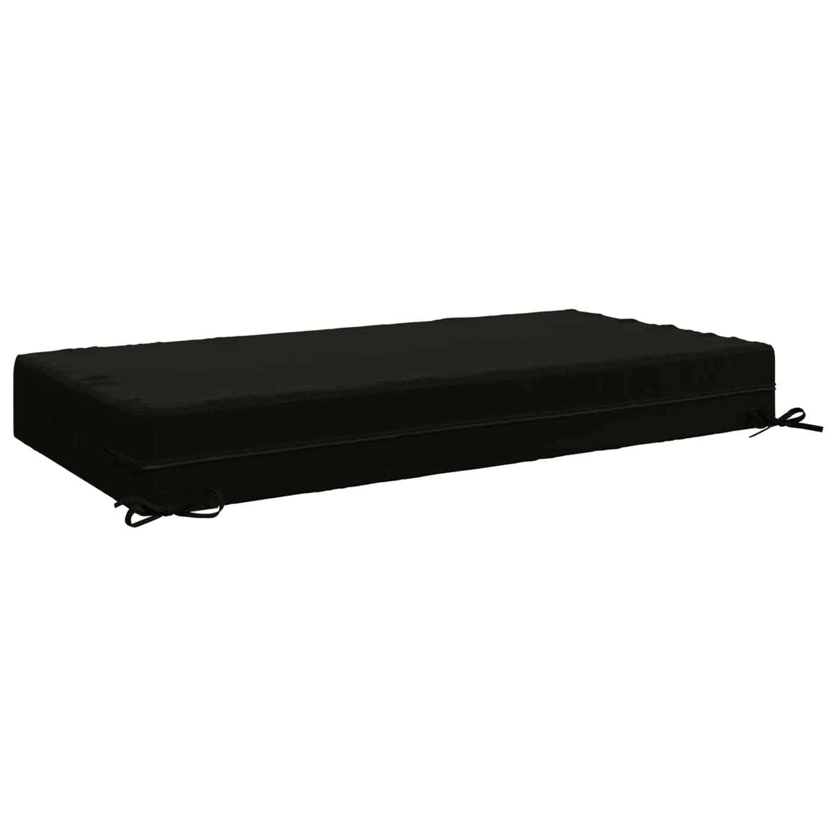 Zitkussen SOEST 100% Polyester Zwart 120 x 60 x 15 cm