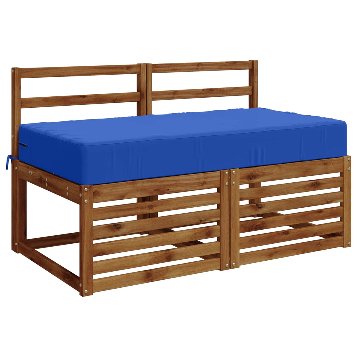 Zitkussen SOEST 100% Polyester koningsblauw 120 x 60 x 15 cm