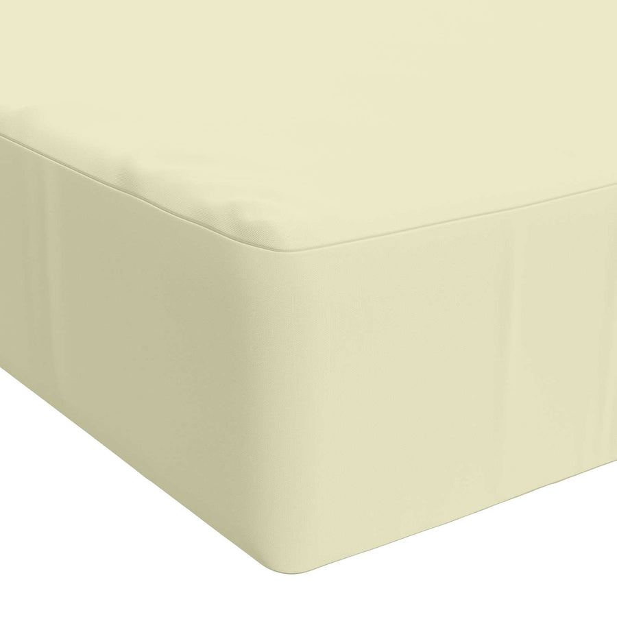 Zitkussen SOEST 100% Polyester Crèmekleurig 120 x 60 x 15 cm