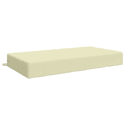 Zitkussen SOEST 100% Polyester Crèmekleurig 120 x 60 x 15 cm