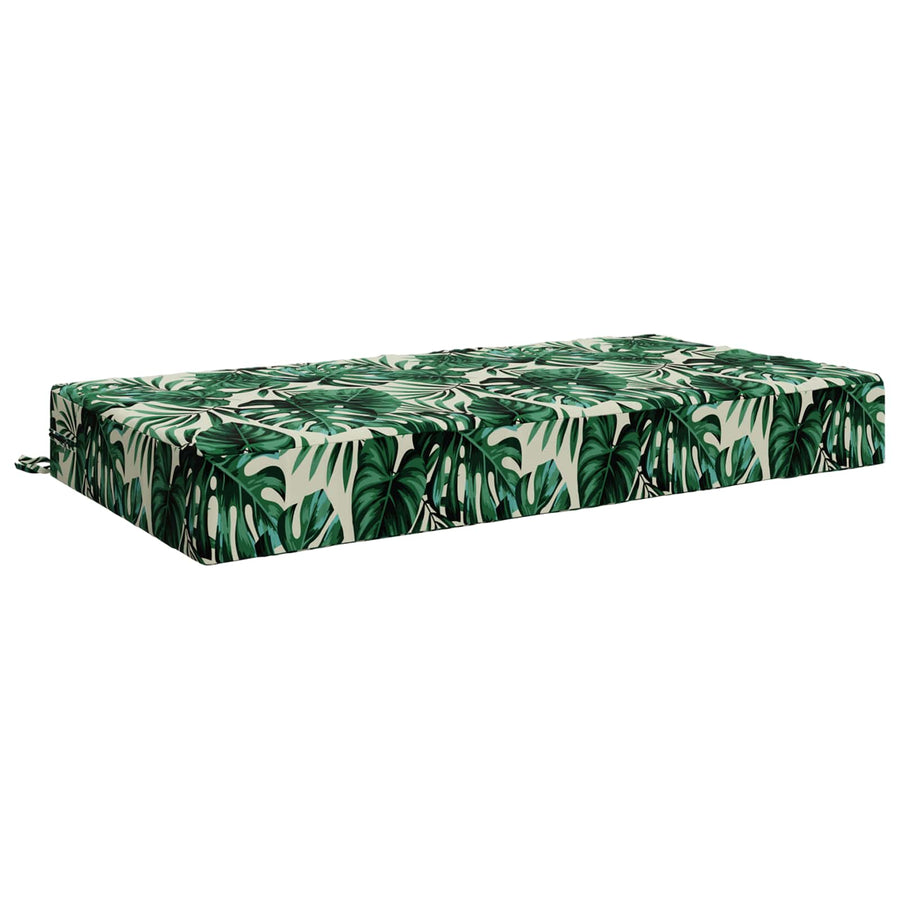 Zitkussen SOEST 100% Polyester Bladpatroon 120 x 60 x 15 cm