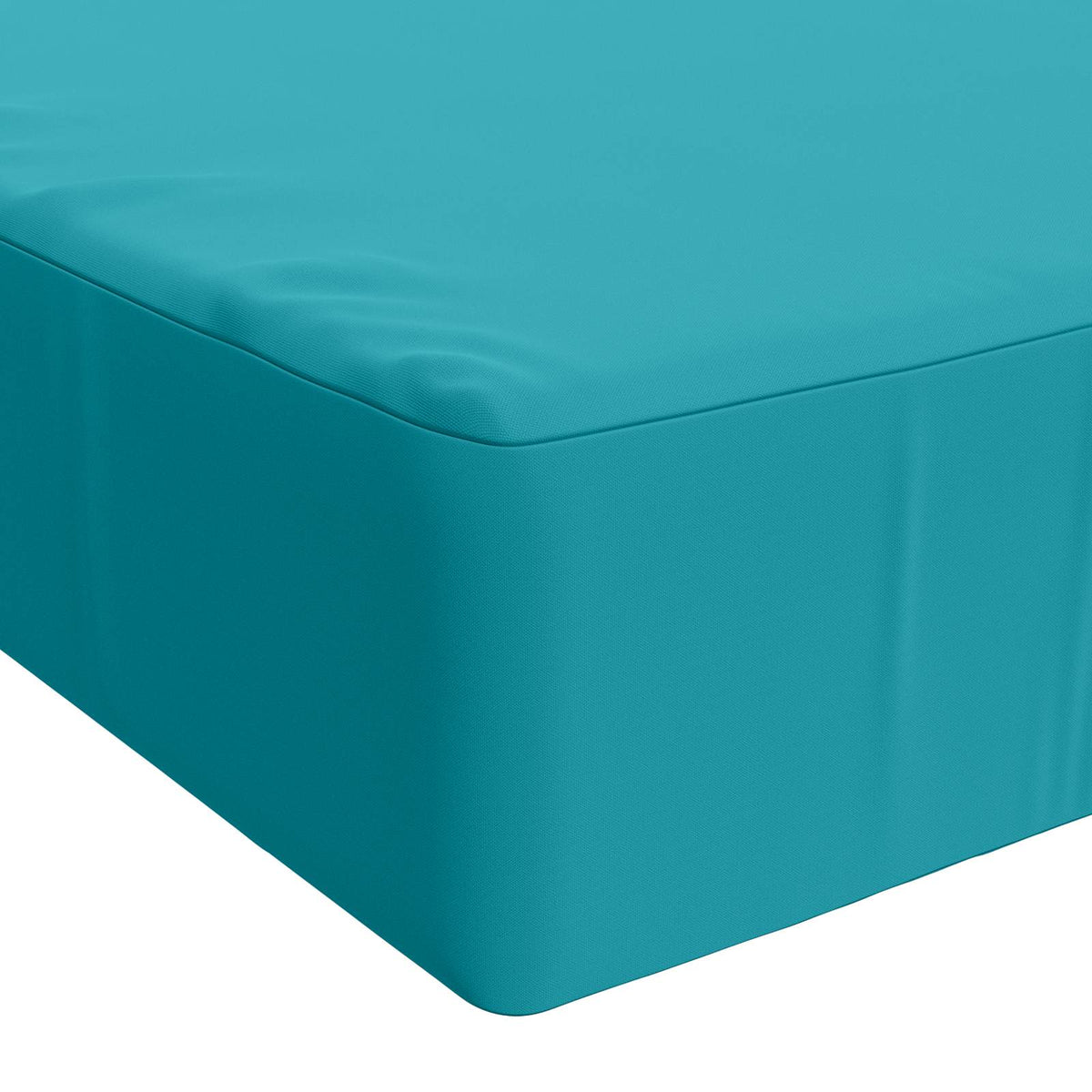 Zitkussen SOEST 100% Polyester Turquoise 120 x 60 x 15 cm