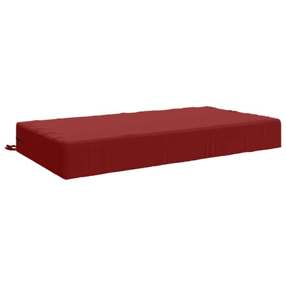 Zitkussen SOEST 100% Polyester Wijnrood 120 x 60 x 15 cm