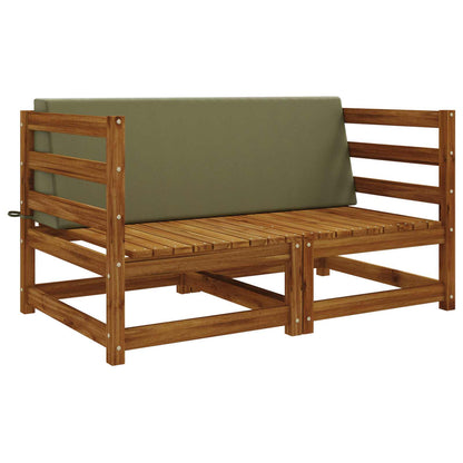 Rugkussen SOEST 100% Polyester Olijfgroen 120 x 20 x 40 cm