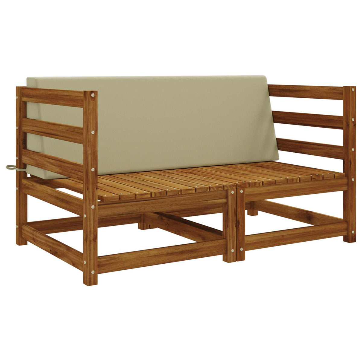 Rugkussen SOEST 100% Polyester Lichtgroen 120 x 20 x 40 cm