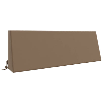 Rugkussen SOEST 100% Polyester Taupe 120 x 20 x 40 cm