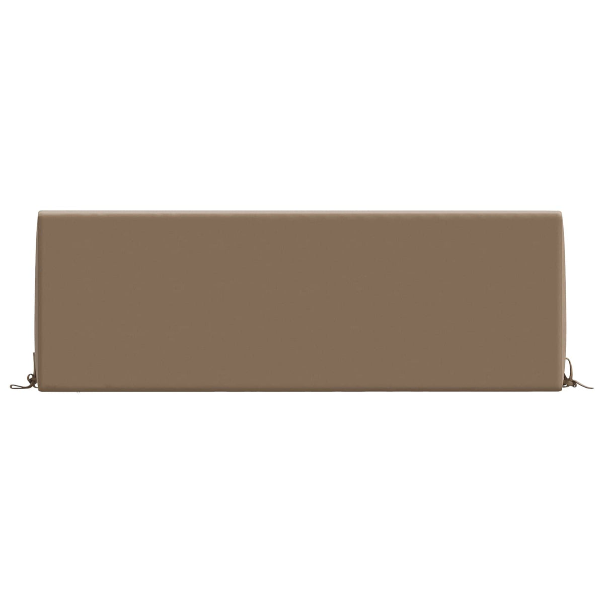 Rugkussen SOEST 100% Polyester Taupe 120 x 20 x 40 cm