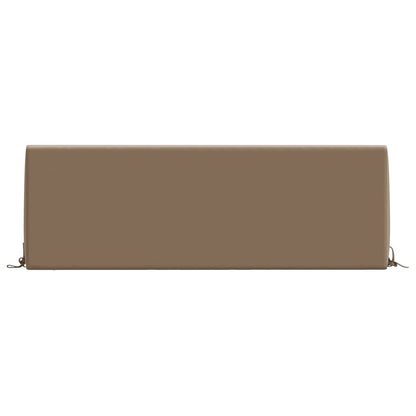 Rugkussen SOEST 100% Polyester Taupe 120 x 20 x 40 cm