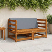 Rugkussen blauw 120x20x40 cm polyester
