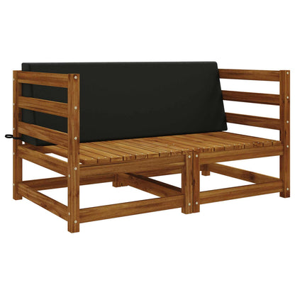 Rugkussen SOEST 100% Polyester Zwart 120 x 20 x 40 cm