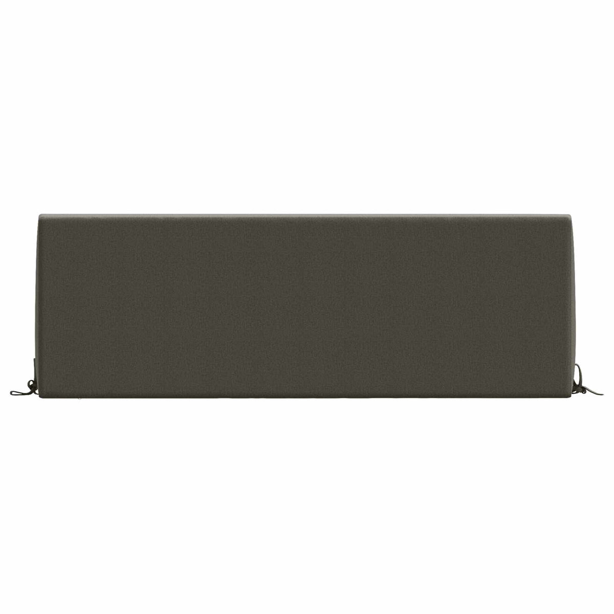 Rugkussen SOEST 100% Polyester Antraciet 120 x 20 x 40 cm