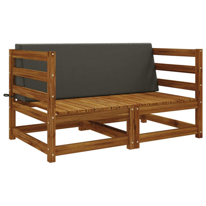 Rugkussen SOEST 100% Polyester Antraciet 120 x 20 x 40 cm