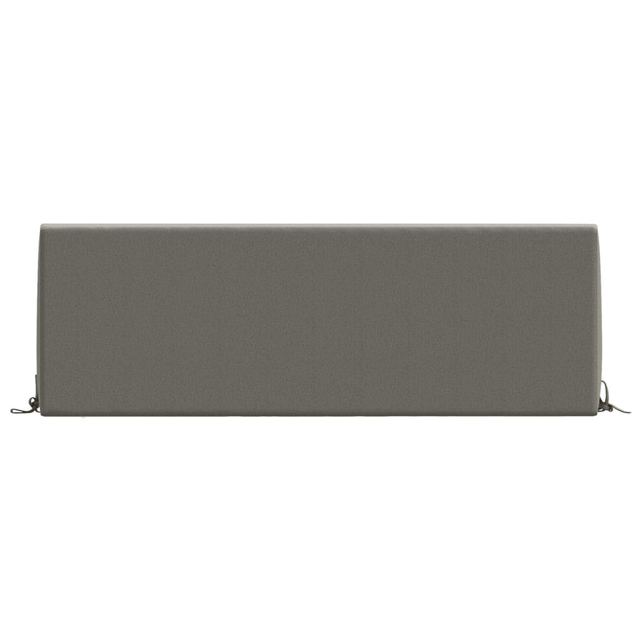 Rugkussen SOEST 100% Polyester Grijs 120 x 20 x 40 cm