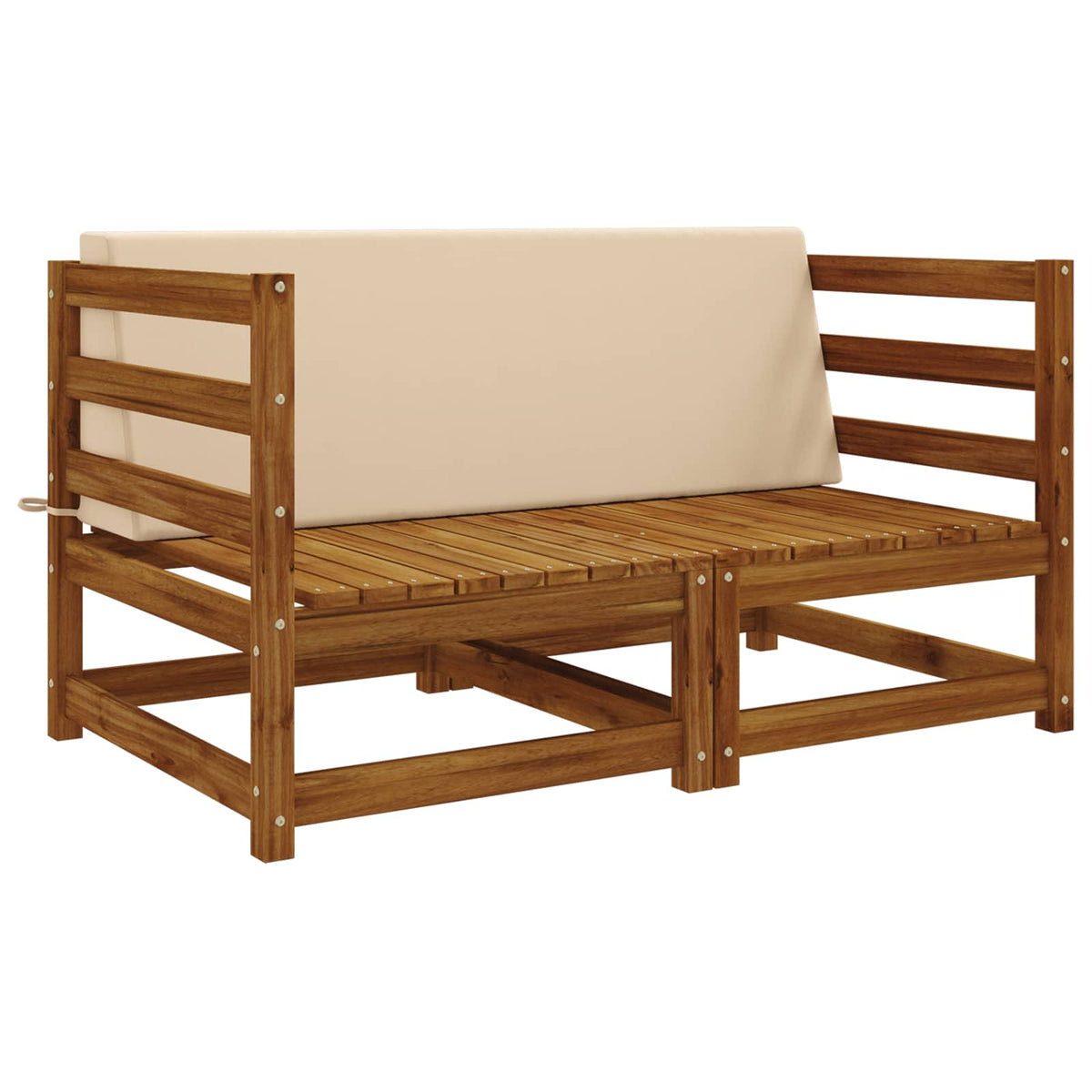 Rugkussen SOEST 100% Polyester Crèmekleurig 120 x 20 x 40 cm