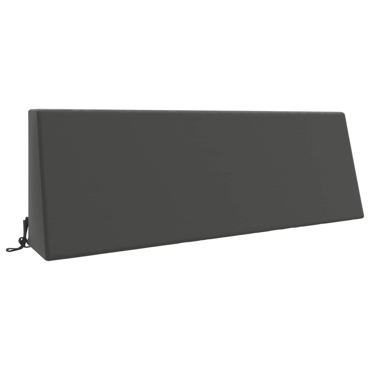 Rugkussen SOEST 100% Polyester Antraciet 120 x 20 x 40 cm