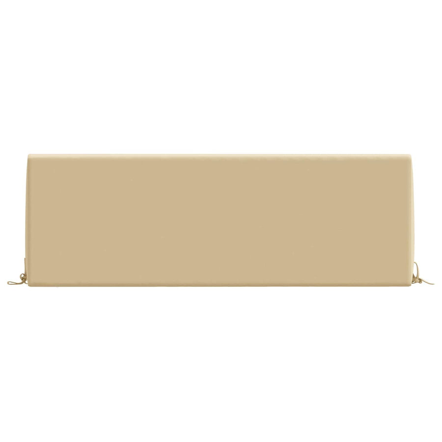 Rugkussen SOEST 100% Polyester Beige 120 x 20 x 40 cm