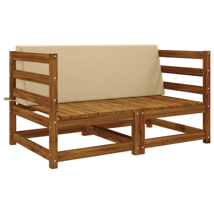 Rugkussen SOEST 100% Polyester Beige 120 x 20 x 40 cm