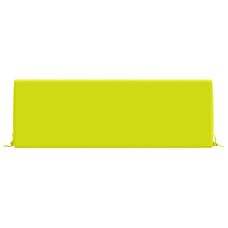 Rugkussen SOEST 100% Polyester Heldergroen 120 x 20 x 40 cm