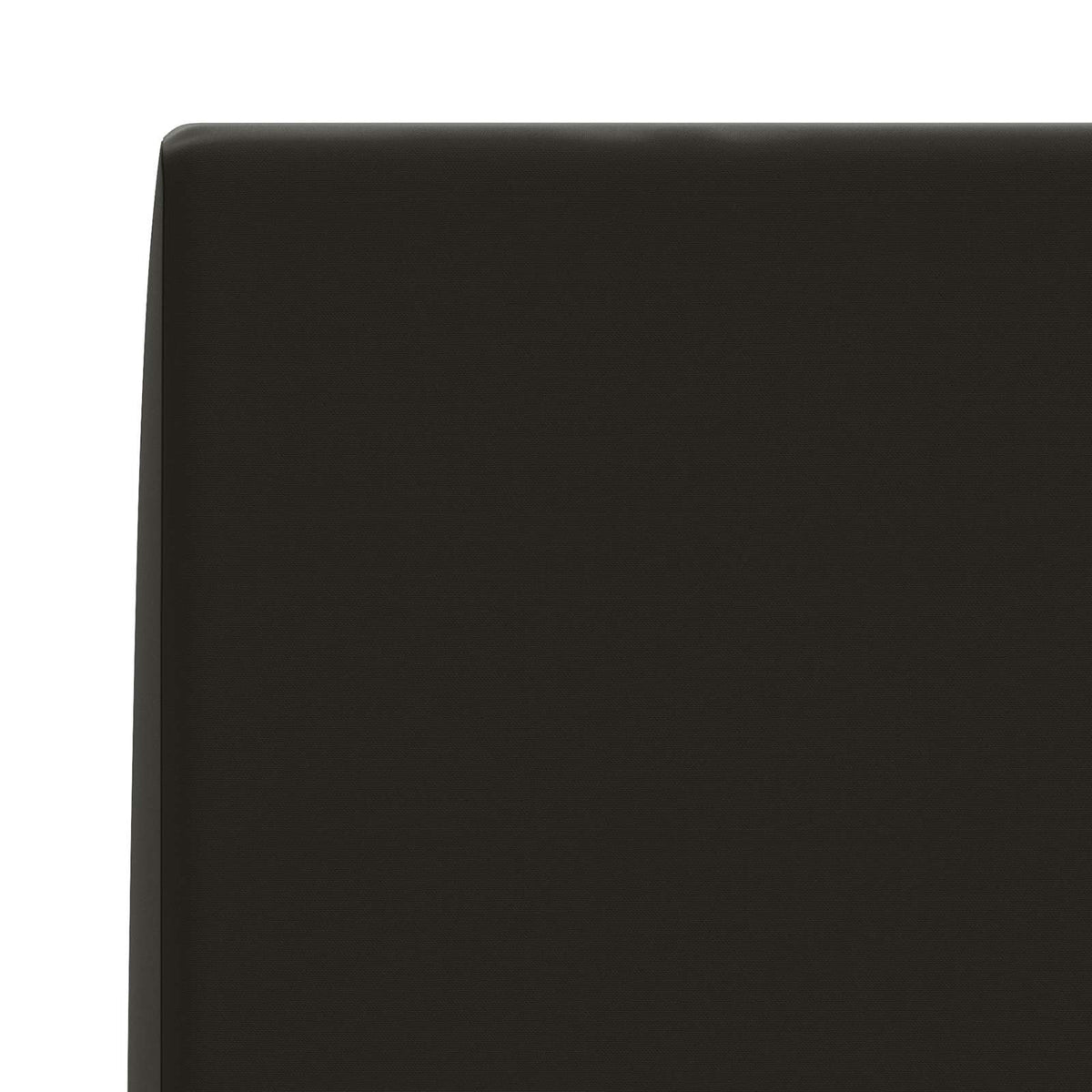 Rugkussen SOEST 100% Polyester Zwart 120 x 20 x 40 cm