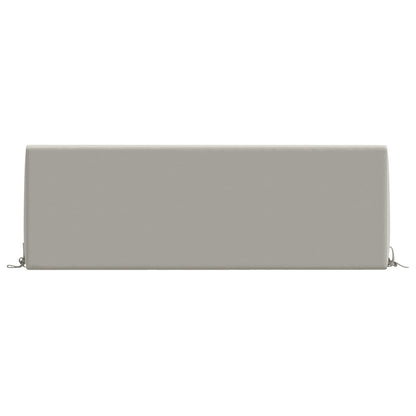 Rugkussen SOEST 100% Polyester Grijs 120 x 20 x 40 cm