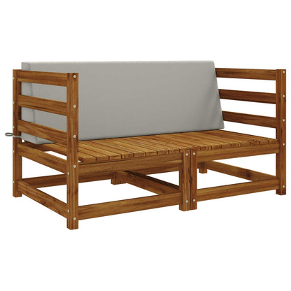 Rugkussen SOEST 100% Polyester Grijs 120 x 20 x 40 cm