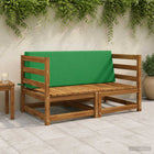 Rugkussen groen 120x20x40 cm polyester