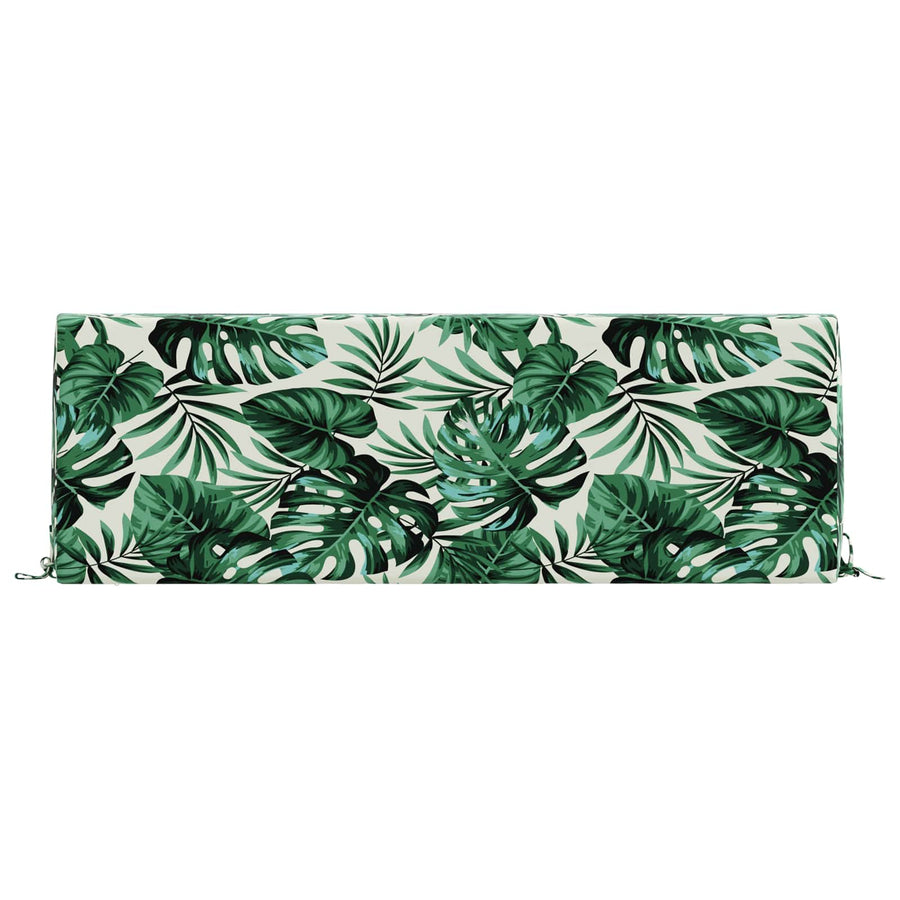 Rugkussen SOEST 100% Polyester Bladpatroon 120 x 20 x 40 cm