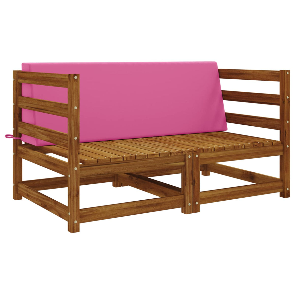 Rugkussen SOEST 100% Polyester Roze 120 x 20 x 40 cm