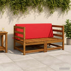 Rugkussen rood 120x20x40 cm
