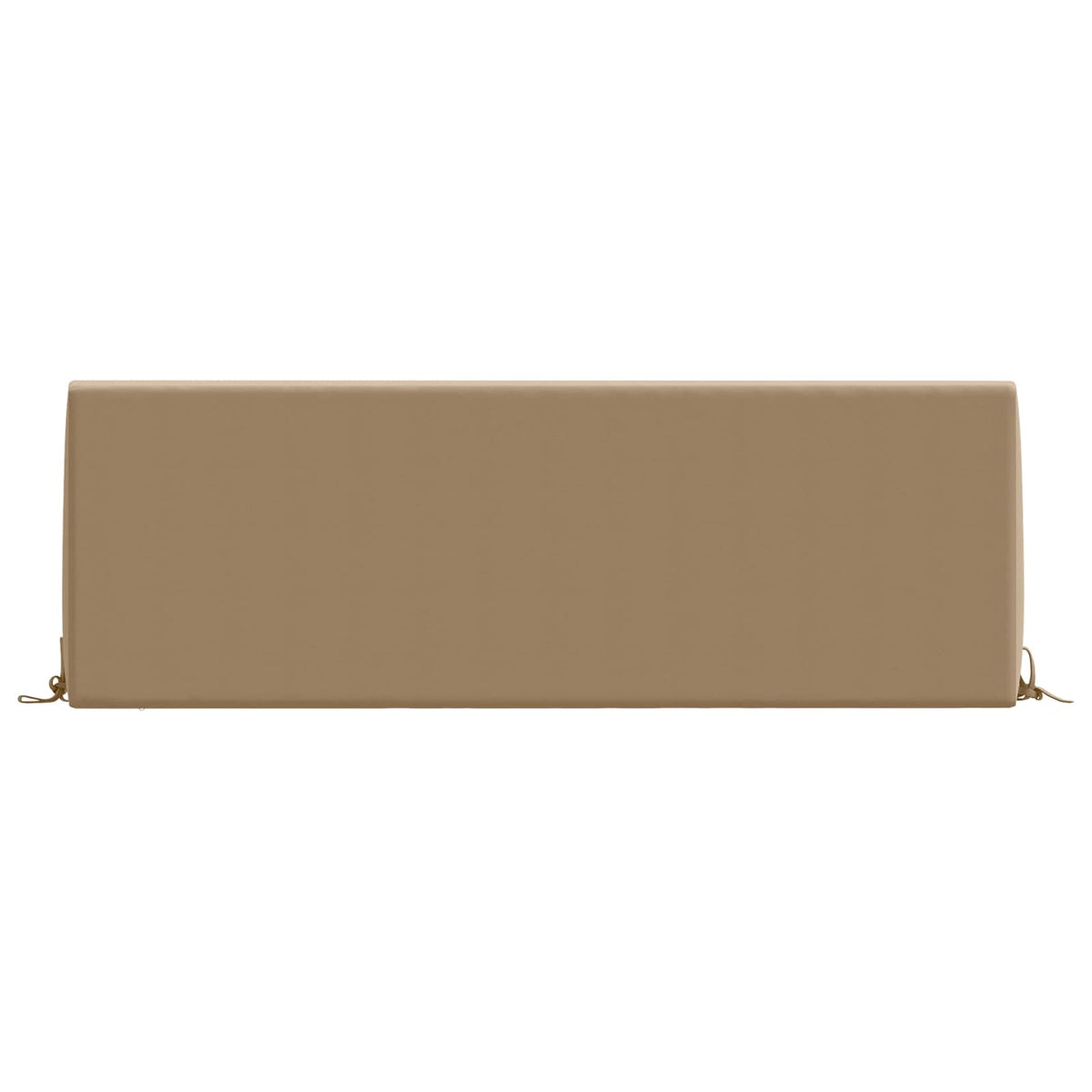 Rugkussen SOEST 100% Polyester Taupe 120 x 20 x 40 cm