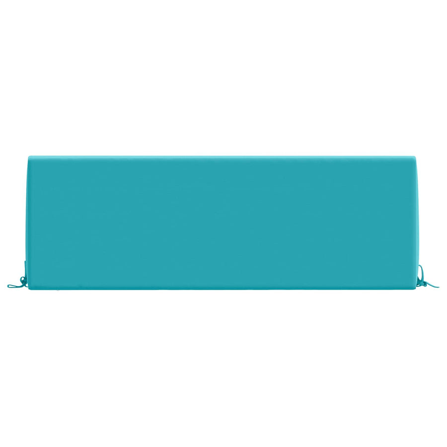Rugkussen SOEST 100% Polyester Turquoise 120 x 20 x 40 cm