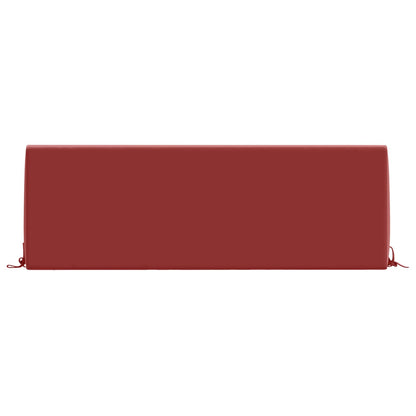Rugkussen SOEST 100% Polyester Wijnrood 120 x 20 x 40 cm