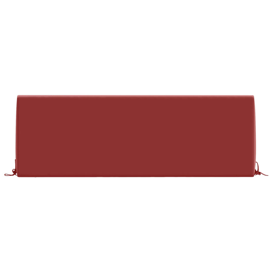 Rugkussen SOEST 100% Polyester Wijnrood 120 x 20 x 40 cm
