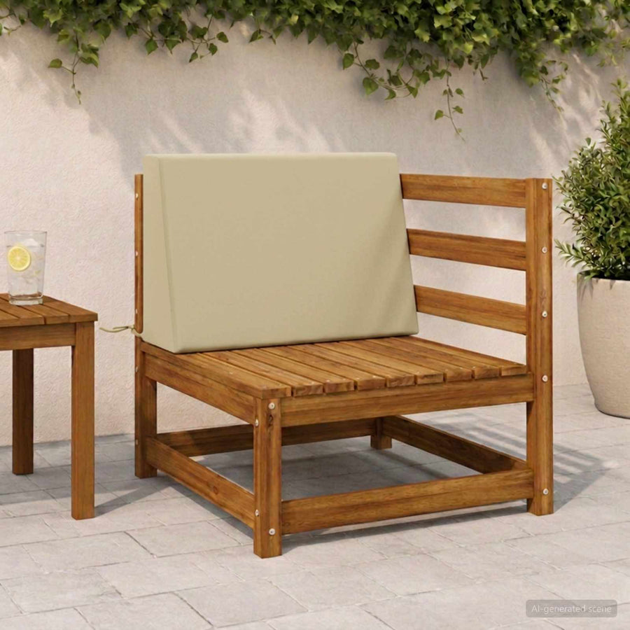 Rugkussen SOEST 100% Polyester Lichtgroen 60 x 20 x 40 cm