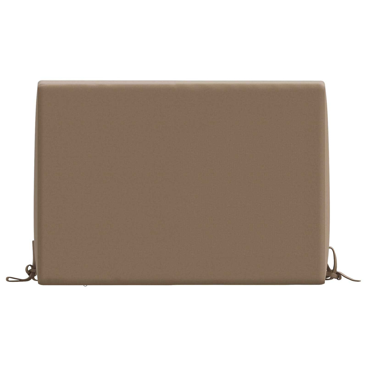 Rugkussen SOEST 100% Polyester Taupe 60 x 20 x 40 cm