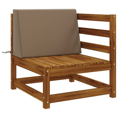 Rugkussen SOEST 100% Polyester Taupe 60 x 20 x 40 cm